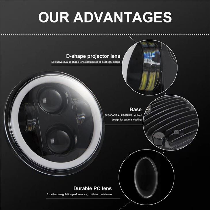 Motorcycle headlight